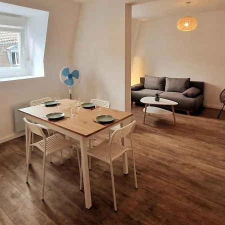 T2 Calme Renove 1-4 Pers Parking Tram 1 Apartman Mulhouse