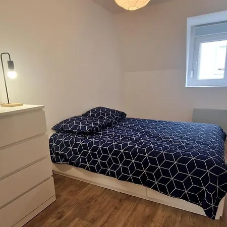 Apartman T2 Calme Renove 1-4 Pers Parking Tram 1 Mulhouse